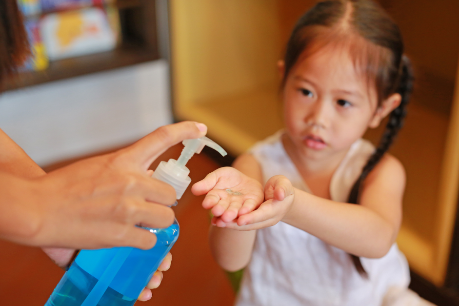 Is it Safe for Children to Use Hand Sanitizers? - ICU Production