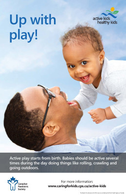 Active Kids, Healthy Kids poster: Babies