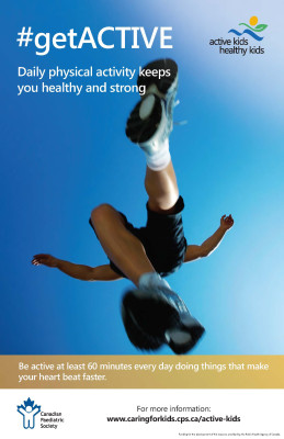 Active Kids, Healthy Kids poster: Teens